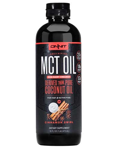 Onnit Cinnamon Swirl Emulsified MCT Oil.